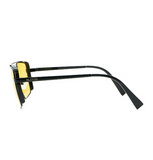 LUNETTES DE SOLEIL ‘MESSINA’-JAUNE CHOGAN