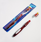 Chogan Extra Clean Toothbrush – Medium Bristles – Red & White