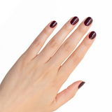 Chogan "Like a Gel" Nail Polish – Dark Wine – 10 ml