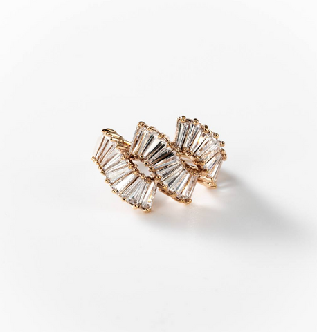 Chogan Fan of Light Ring – 24K Gold Plated