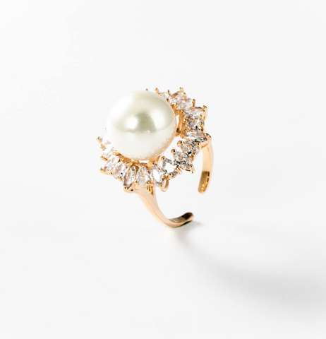 Chogan Sunflower Ring – 24K Gold Plated