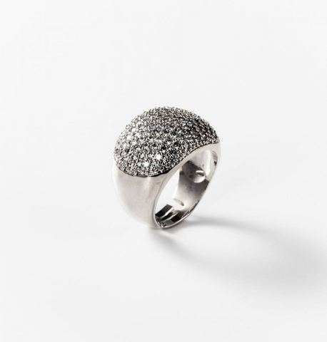 Chogan Luminous Ring – Rhodium-Plated
