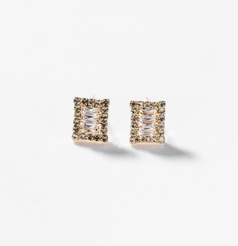 Chogan Precious Rectangles Jewellery Set – 24K Gold Plated