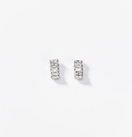 Chogan Zircon Symphony Jewellery Set – Rhodium-Plated