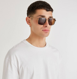LUNETTES DE SOLEIL ‘MESSINA’- MARRON CHOGAN