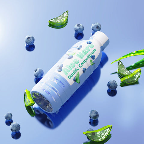 Chogan Aloe Vera Juice and Pulp with Blueberry Juice – 675 ml